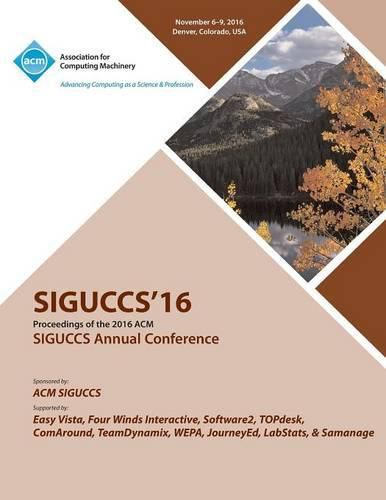 Cover image for SIGUCCS 16 ACM Annual SIGUCCS Conference