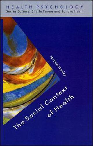 Cover image for The Social Context Of Health