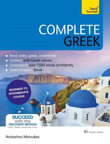 Cover image for Complete Greek: Learn to read, write, speak and understand Greek