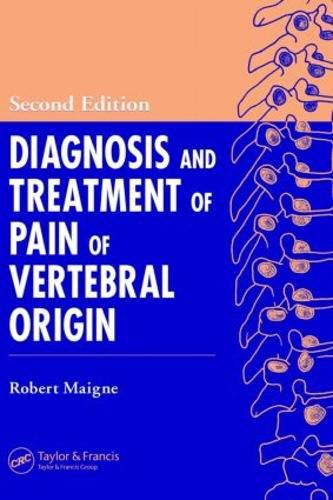 Cover image for Diagnosis and Treatment of Pain of Vertebral Origin
