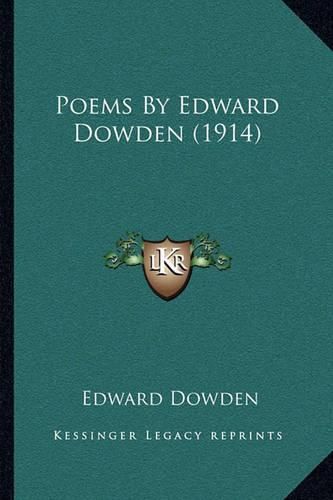 Poems by Edward Dowden (1914)