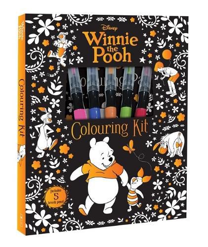 Cover image for Winnie the Pooh: Adult Colouring Kit (Disney)