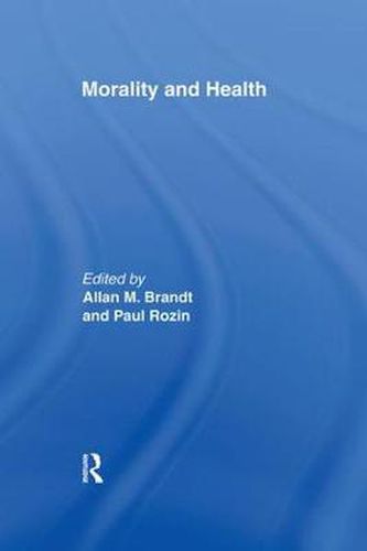 Cover image for Morality and Health