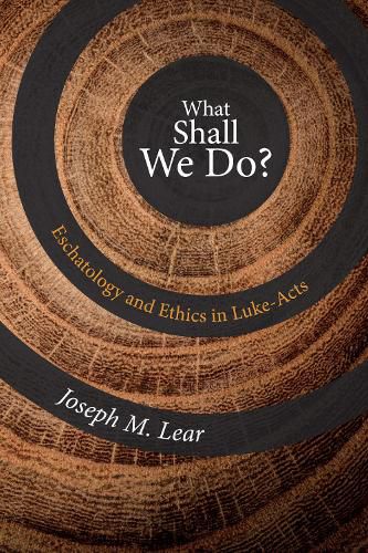 Cover image for What Shall We Do?: Eschatology and Ethics in Luke-Acts