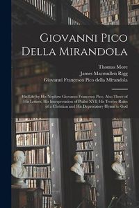 Cover image for Giovanni Pico Della Mirandola