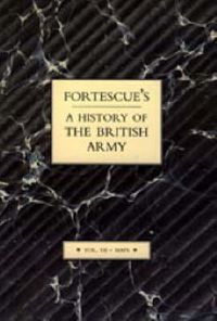 Cover image for Fortescue's History of the British Army: Maps