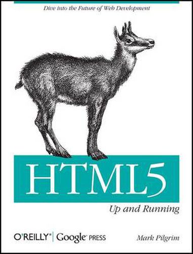 Cover image for HTML5 - Up and Running