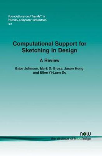 Cover image for Computational Support for Sketching in Design