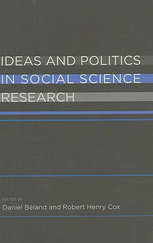 Cover image for Ideas and Politics in Social Science Research