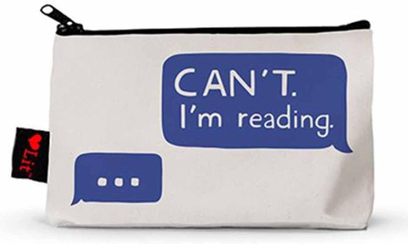Cant Im Reading Pencil Case