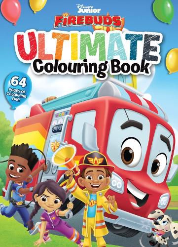 Cover image for Firebuds: Ultimate Colouring Book (Disney Junior)