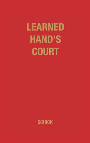 Cover image for Learned Hand's Court.