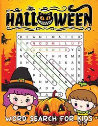 Cover image for Halloween Word Search for Kids