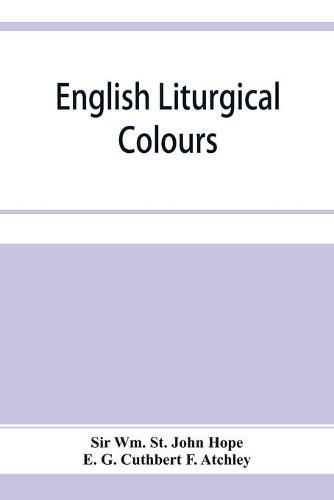 Cover image for English liturgical colours