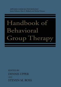 Cover image for Handbook of Behavioral Group Therapy