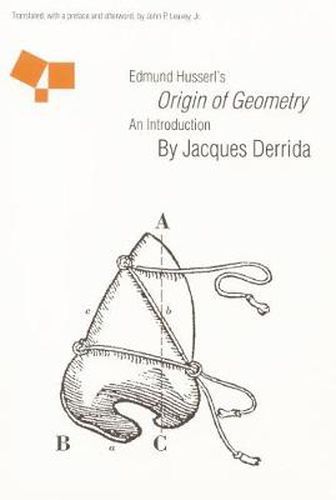 Cover image for Edmund Husserl's  Origin of Geometry: An Introduction