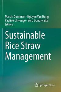 Cover image for Sustainable Rice Straw Management