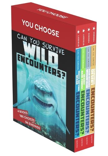 Cover image for You Choose: Wild Encounters 4-Book Boxed Set