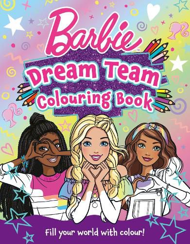 Cover image for Barbie Dream Team Colouring Book