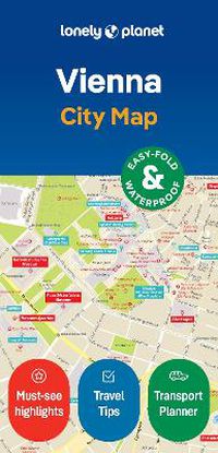 Cover image for Lonely Planet Vienna City Map