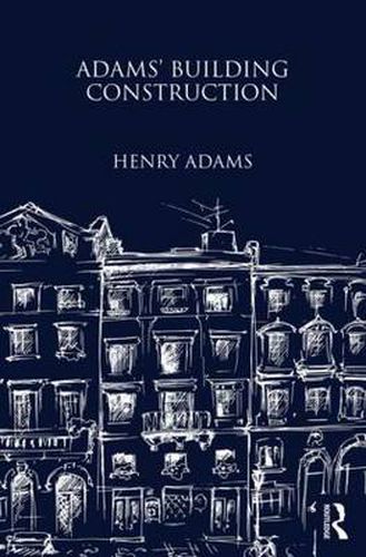 Cover image for Adams' Building Construction