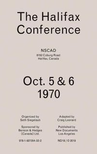 Cover image for The Halifax Conference