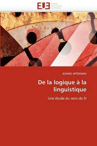 Cover image for de La Logique a la Linguistique