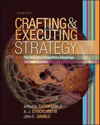 Cover image for Crafting and Executing Strategy: Text and Readings with OLC with Premium Content Card