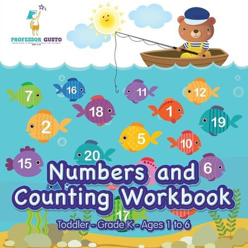 Cover image for Numbers and Counting Workbook Toddler-Grade K - Ages 1 to 6