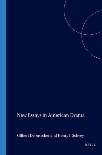 Cover image for New Essays in American Drama