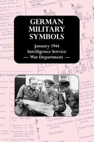 German Military Symbols: January 1944 Intelligence Service - War Department -