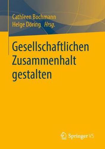 Cover image for Gesellschaftlichen Zusammenhalt gestalten