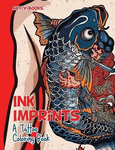 Cover image for Ink Imprints: A Tattoo Coloring Book