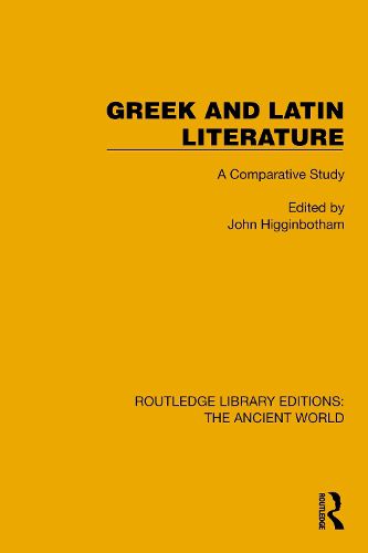 Cover image for Greek and Latin Literature