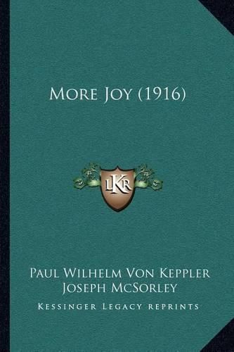 Cover image for More Joy (1916)