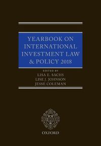 Cover image for Yearbook on International Investment Law & Policy 2018