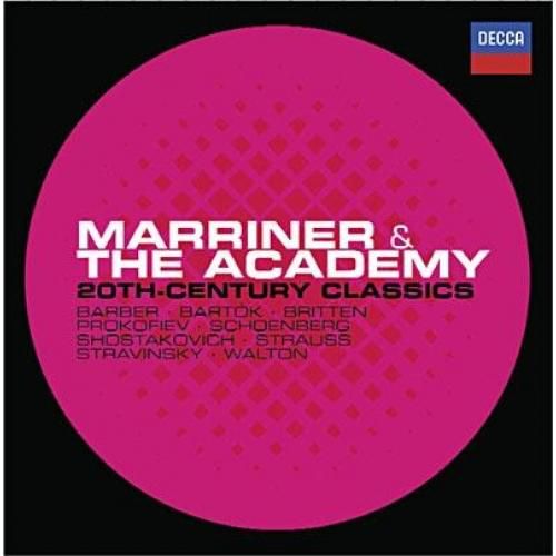 Cover image for Marriner And The Academy: 20th Century Classics