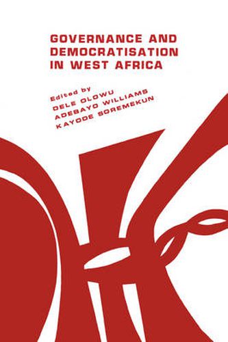 Cover image for Governance and Democratisation in West Africa