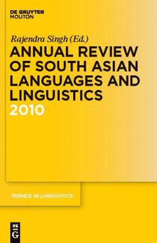 Cover image for Annual Review of South Asian Languages and Linguistics: 2010