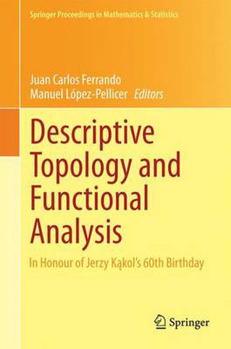 Cover image for Descriptive Topology and Functional Analysis: In Honour of Jerzy Kakol's 60th Birthday