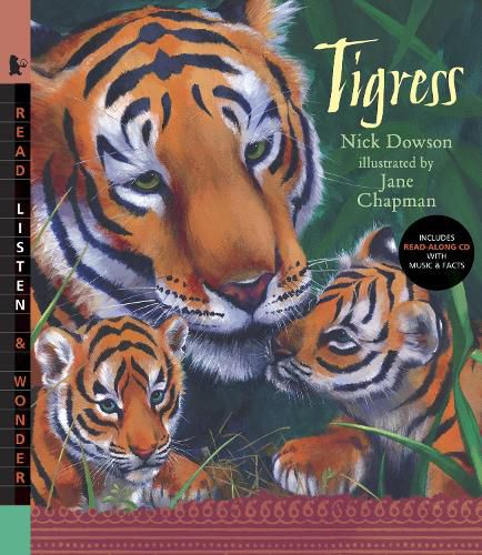 Cover image for Tigress with Audio: Read, Listen, & Wonder