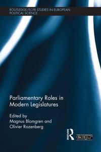 Cover image for Parliamentary Roles in Modern Legislatures