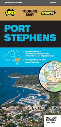Cover image for Port Stephens Map 295 14th ed