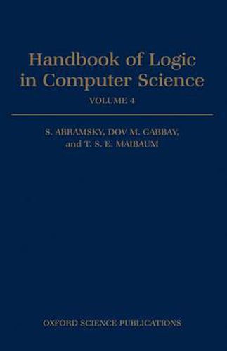 Cover image for Handbook of Logic in Computer Science