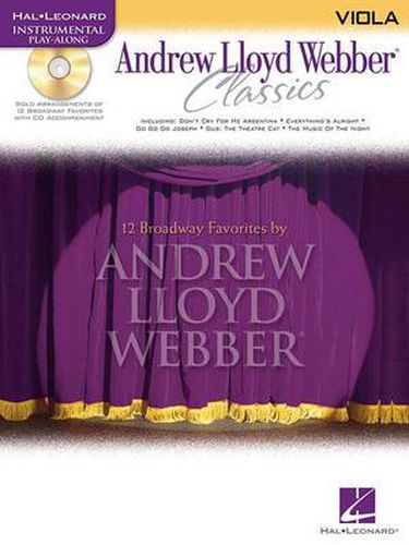 Andrew Lloyd Webber Classics - Viola: Instrumental Play-Along