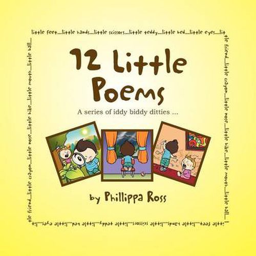 Cover image for 12 Little Poems: A series of iddy biddy ditties ...