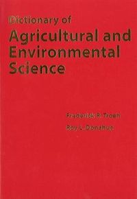 Cover image for Dictionary of Agricultural and Environmental Science