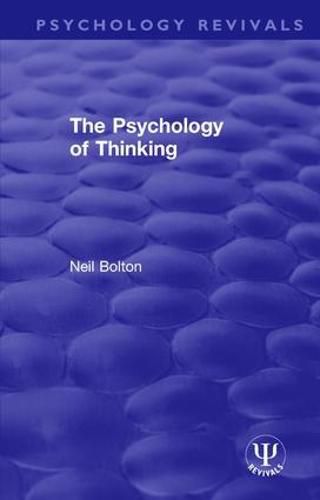 Cover image for The Psychology of Thinking