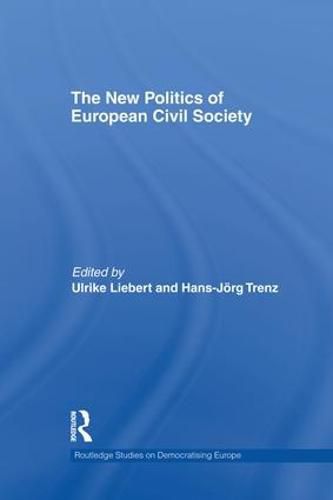 Cover image for The New Politics of European Civil Society