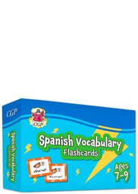 Cover image for Spanish Vocabulary Flashcards for Ages 7-9 (with Free Online Audio)